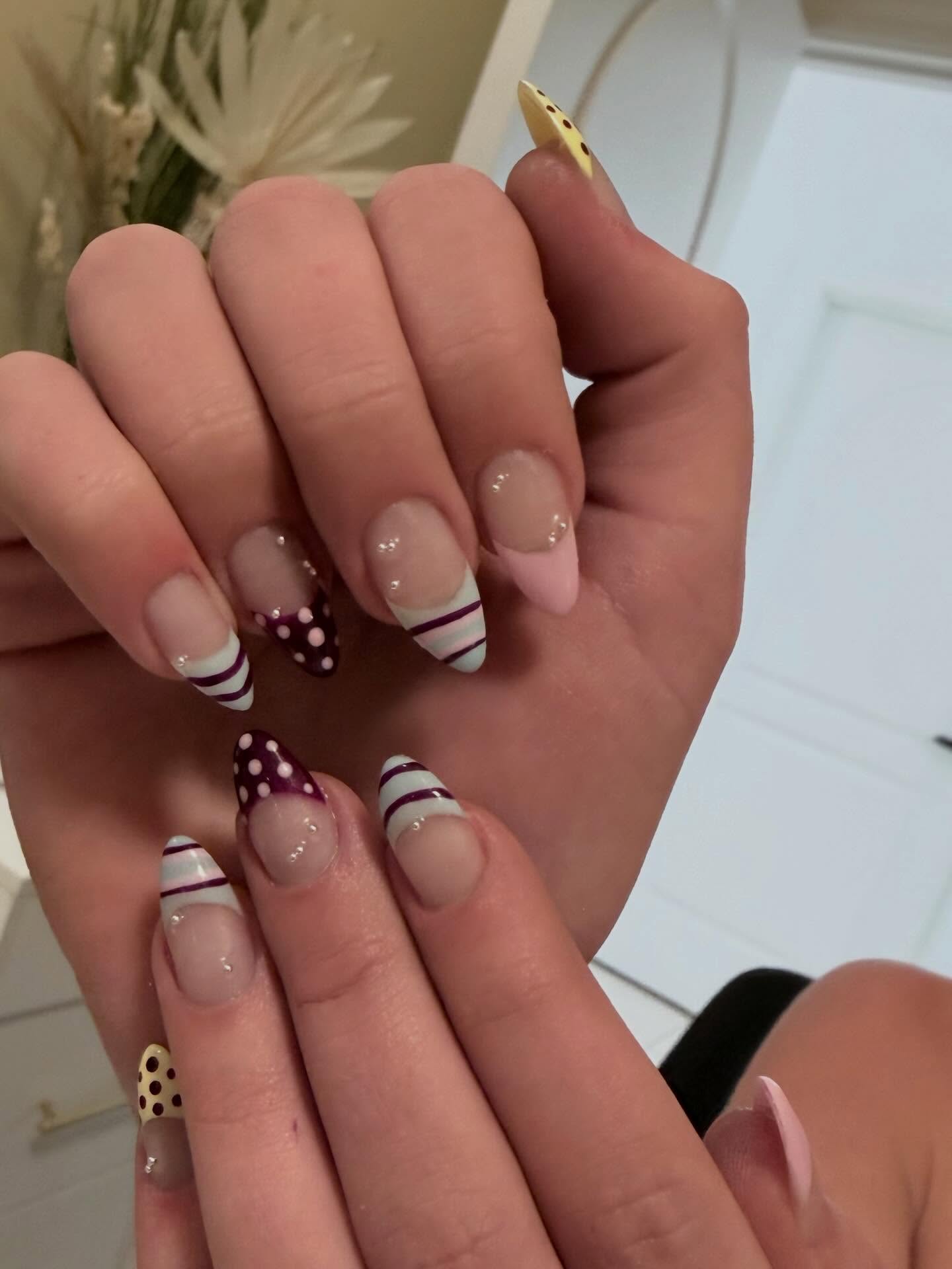 Plum Stripes